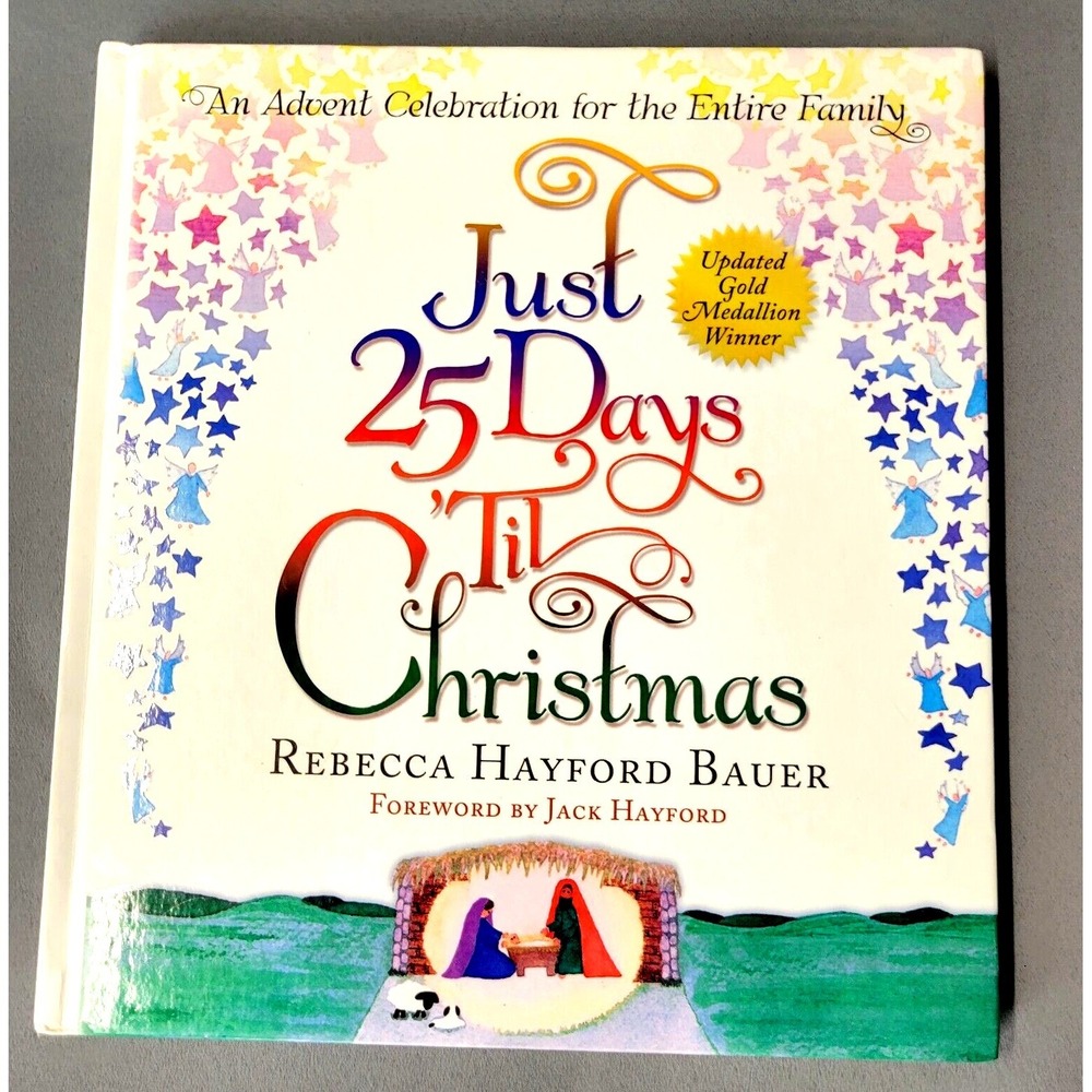 Charisma House Just 25 Days Til Christmas Advent Book Family Devotional